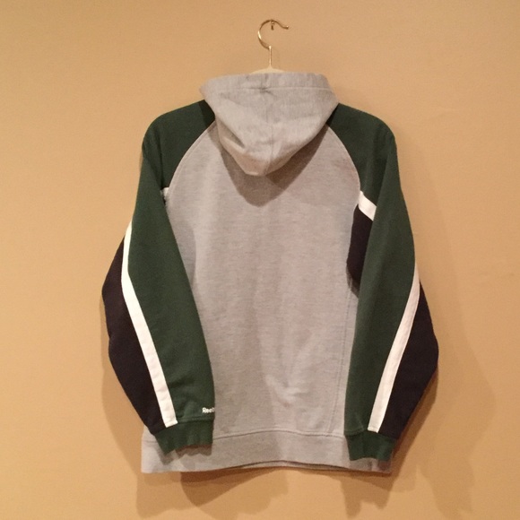 Reebok Boys Jets Sweatshirt- Size youth XL  18/20 - Picture 3 of 3